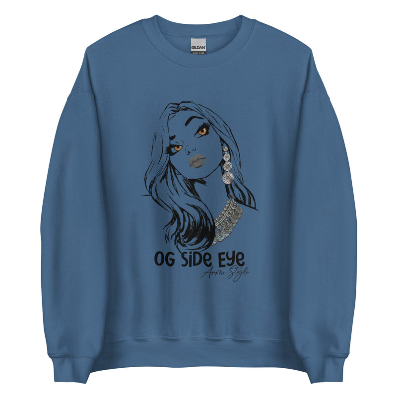 Armenian Eyes, Unisex Sweatshirt, OG Side Eye, Armo Style