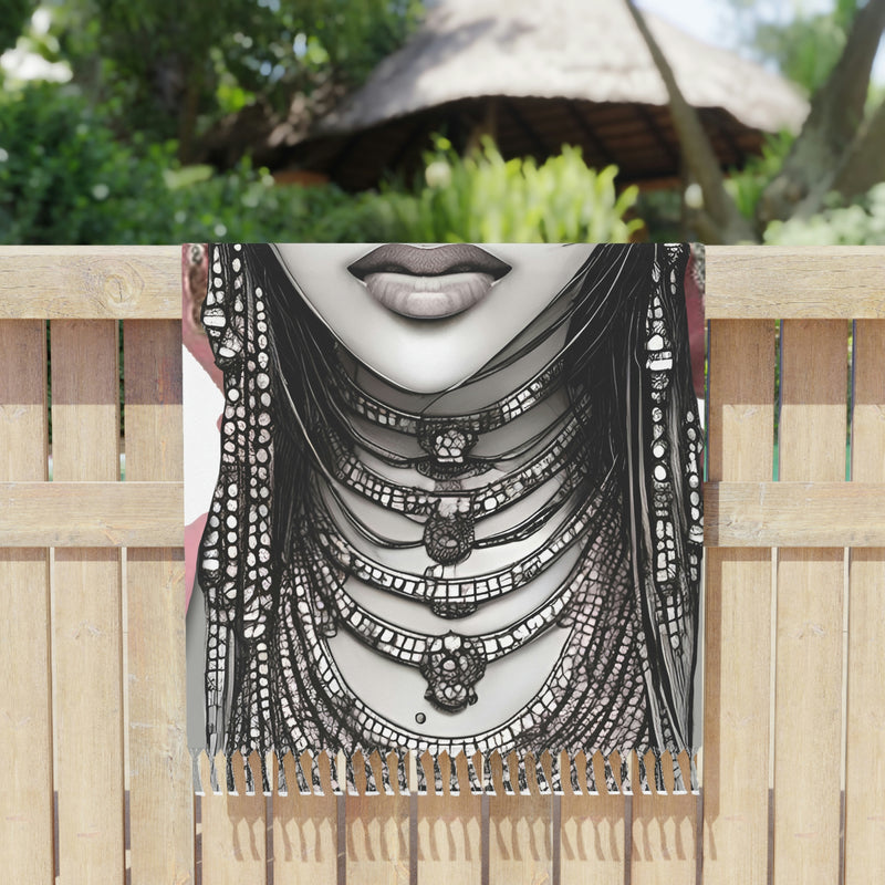 Armenian Eyes, Boho Beach Cloth, Style 2