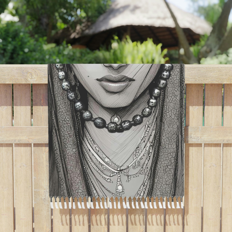 Armenian Eyes, Boho Beach Cloth, Style 1