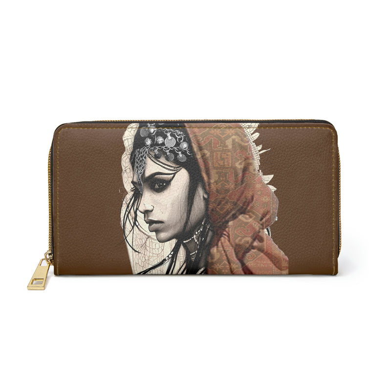 Armenian Eyes, Zipper Wallet, Style 3