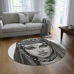 Armenian Eyes, Round Rug, Style 1