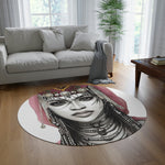 Armenian Eyes, Round Rug, Style 2