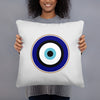 Armenian Symbols, Evil Eye, Throw Pillow