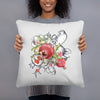 Armenian Symbols, Pomegranate, Throw Pillow