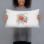 Armenian Symbols, Pomegranate, Throw Pillow