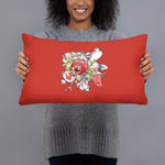 Armenian Symbols, Pomegranate, Throw Pillow