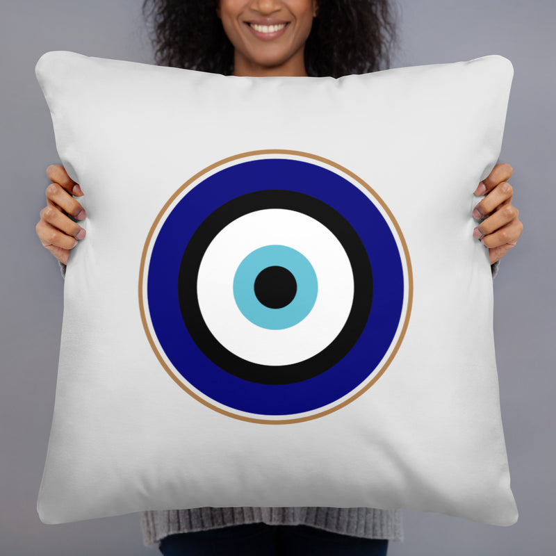 Armenian Symbols, Evil Eye, Throw Pillow