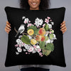 Armenian Symbols, Apricot, Throw Pillow