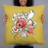 Armenian Symbols, Pomegranate, Throw Pillow