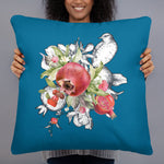 Armenian Symbols, Pomegranate, Throw Pillow