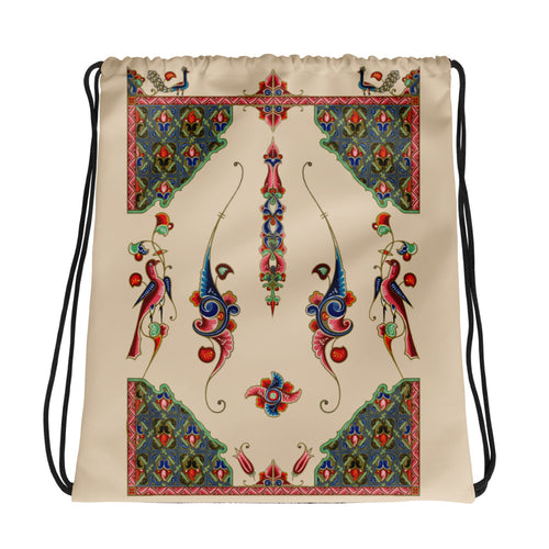 Armenian Eyes, Drawstring Bag, Style 1