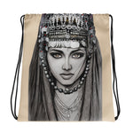 Armenian Eyes, Drawstring Bag, Style 1