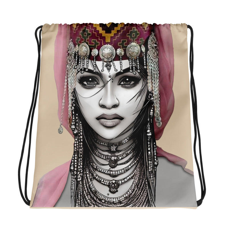 Armenian Eyes, Drawstring Bag, Style 2