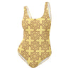 Armenian Symbols, Eternity, Infinity Pattern, One-Piece Swimsuit