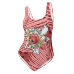 Armenian Symbols, Pomegranate, One-Piece Swimsuit