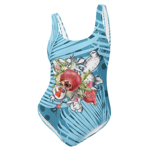 Armenian Symbols, Pomegranate, One-Piece Swimsuit