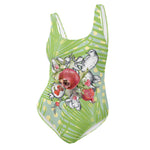 Armenian Symbols, Pomegranate, One-Piece Swimsuit