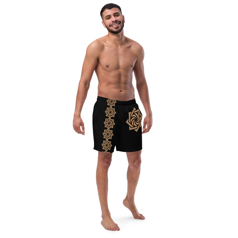 Armenian Symbols, Eternity, Men's Swim Trunks