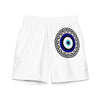 Armenian Symbols, Evil Eye, Greek Key Pattern, Men's Swim Trunks