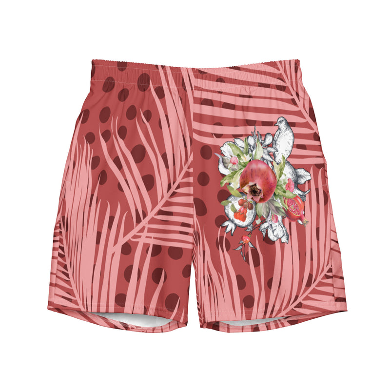 Armenian Symbols, Pomegranate, Men's Swim Trunks