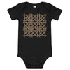 Armenian Symbols, Baby Short Sleeve Bodysuit, Khachkar