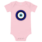 Armenian Symbols, Baby Short Sleeve Bodysuit, Evil Eye