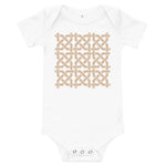 Armenian Symbols, Baby Short Sleeve Bodysuit, Khachkar