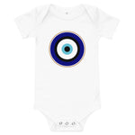 Armenian Symbols, Baby Short Sleeve Bodysuit, Evil Eye