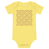 Armenian Symbols, Baby Short Sleeve Bodysuit, Khachkar