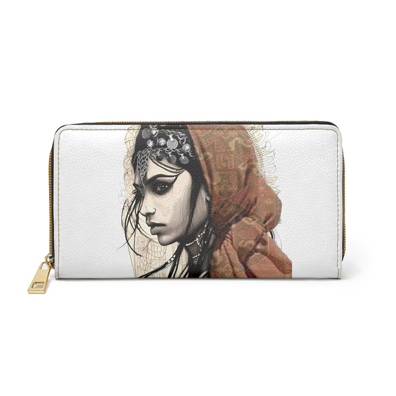 Armenian Eyes, Zipper Wallet, Style 3