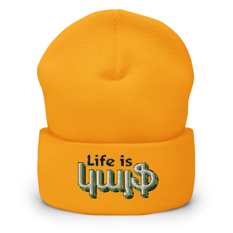 Armenian Idiom, Cuffed Beanie, Life is Kayf