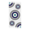 Armenian Symbols, Evil Eye, Greek Key Pattern Boho Beach Cloth