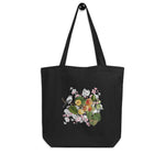 Armenian Symbols, Eco Tote Bag, Apricot