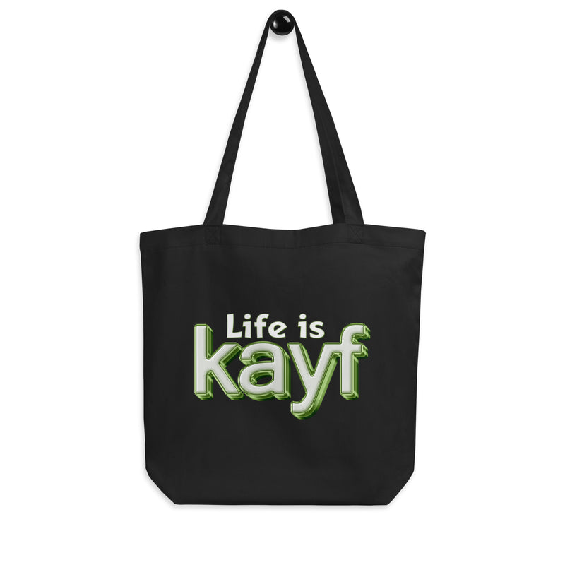 ArmEnglish, Eco Tote Bag, Life is Kayf