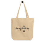 Heartbeat, Eco Tote Bag, Khachkar