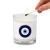 Armenian Symbols, Glass Jar Soy Wax Candle, Evil Eye