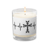 Heartbeat, Glass Jar Soy Wax Candle, Khachkar