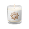 Armenian Symbols, Glass Jar Soy Wax Candle, Eternity