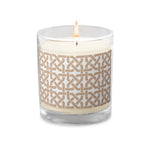 Armenian Symbols, Glass Jar Soy Wax Candle, Khachkar