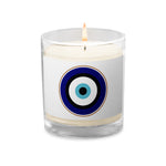 Armenian Symbols, Glass Jar Soy Wax Candle, Evil Eye