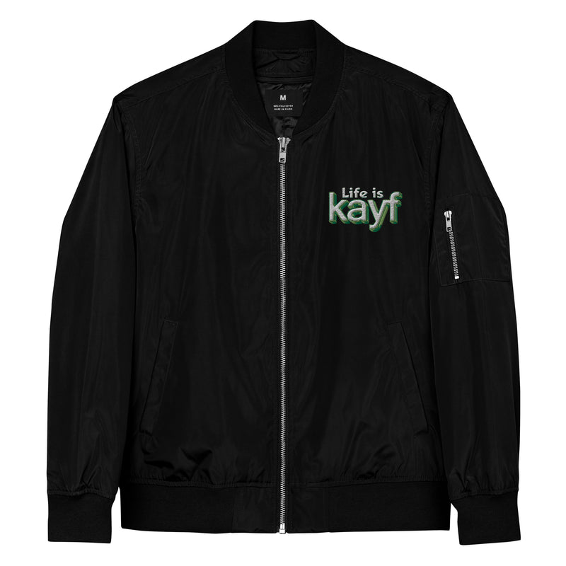 ArmEnglish, Premium Bomber Jacket, Life is Kayf