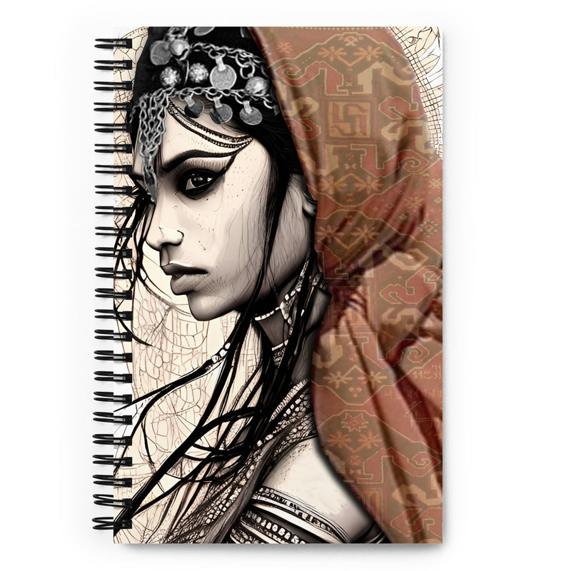 Armenian Eyes, Spiral Notebook, Style 3