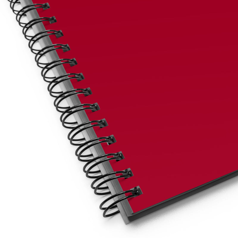 Heartbeat, Spiral Notebook, Pomegranate