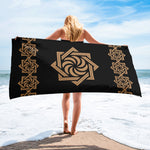 Armenian Symbols, Eternity, Beach Towel