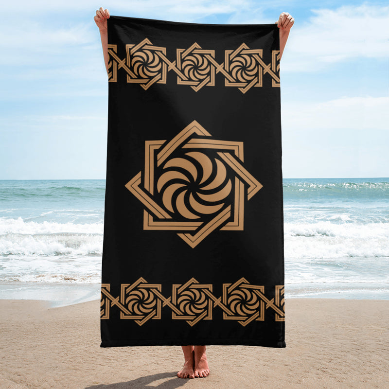 Armenian Symbols, Eternity, Beach Towel