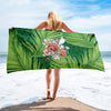 Armenian Symbols, Pomegranate, Beach Towel