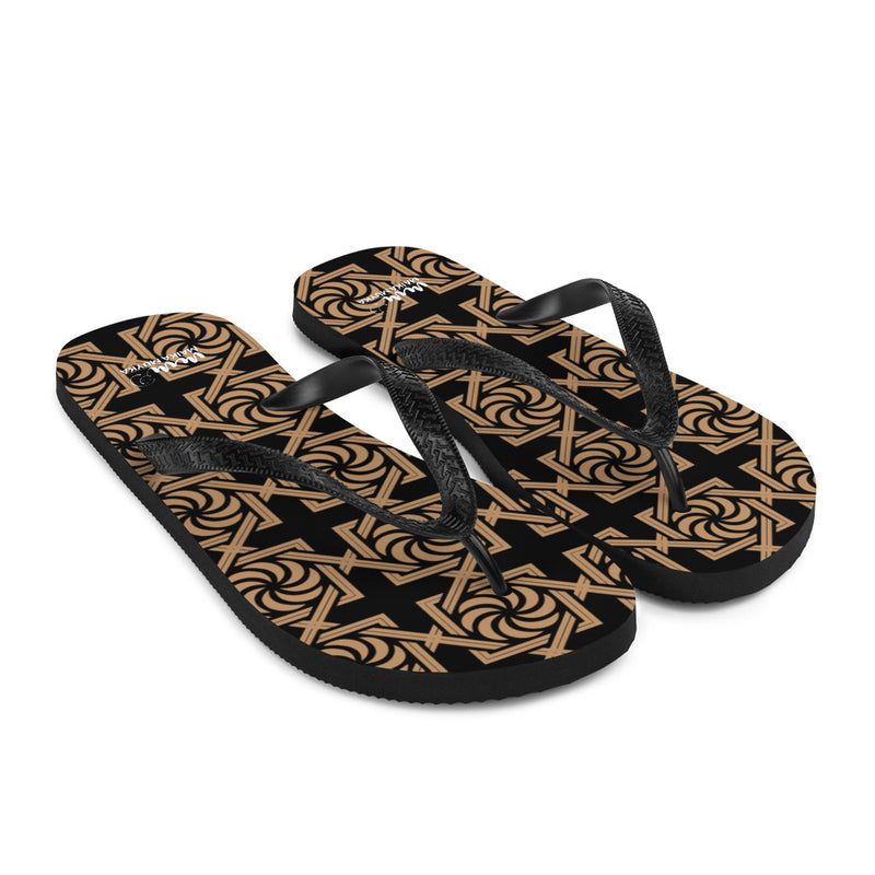 Armenian Symbols, Eternity, Infinity Pattern, Flip-Flops, Swimwear Collection