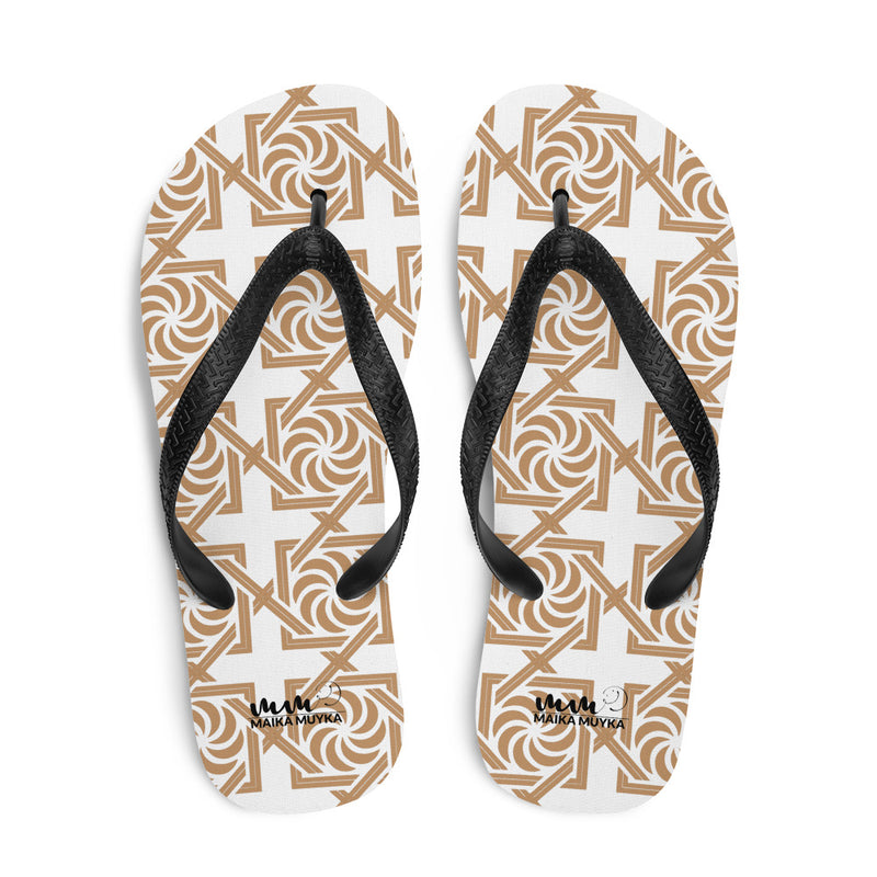 Armenian Symbols, Eternity, Infinity Pattern, Flip-Flops, Swimwear Collection