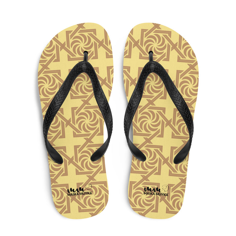 Armenian Symbols, Eternity, Infinity Pattern, Flip-Flops, Swimwear Collection