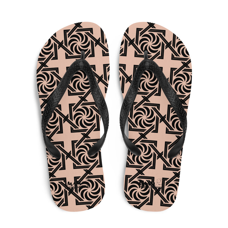 Armenian Symbols, Eternity, Infinity Pattern, Flip-Flops, Swimwear Collection